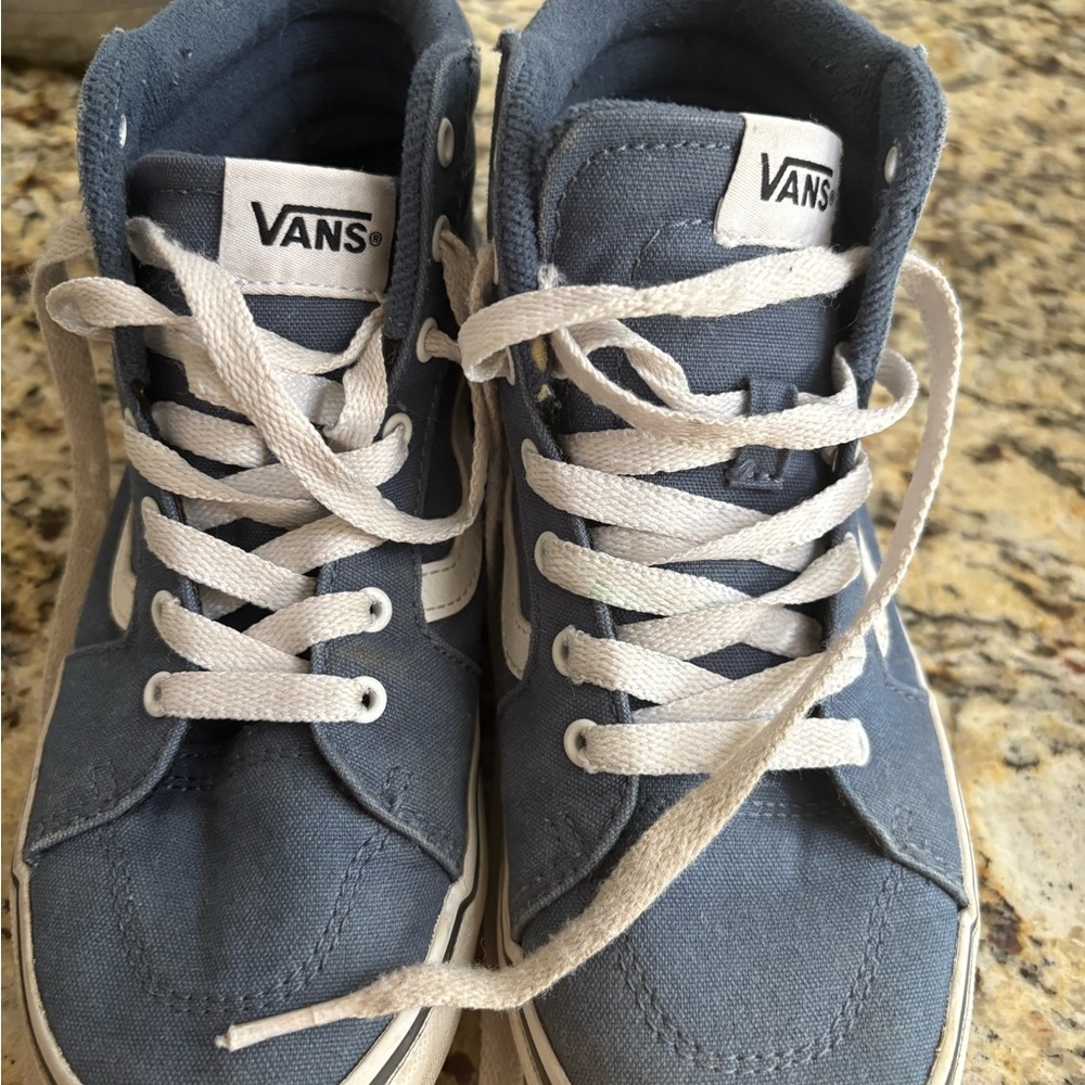 Vans Kids Sneakers in Blue and White